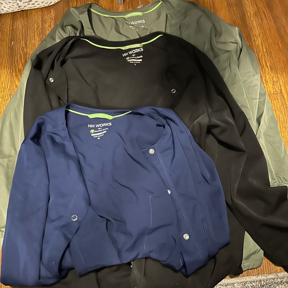 Healing Hands Women's Jackets - Black, Blue, Green